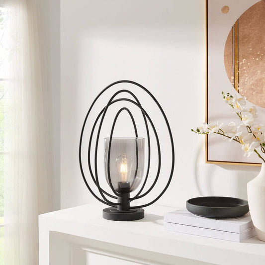 minimalist alpha table lamp