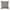 Square Elegant Handleman Pillow with muted tones and woven details
