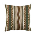 Luxurious Landino Pillow in a 18x18 inches square shape, featuring a rich blend of earthy colors and an intricate woven pattern, enhancing any home decor.