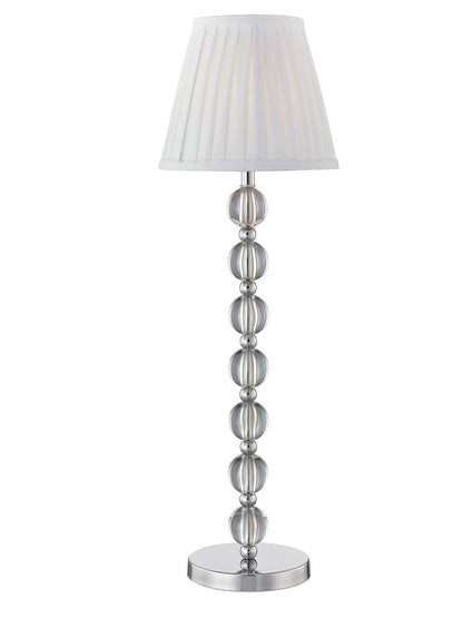 Glass Metal Style Floor Lamp-Agata
